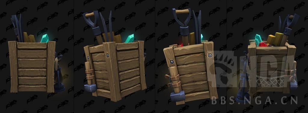 魔兽世界采矿专业装备外观