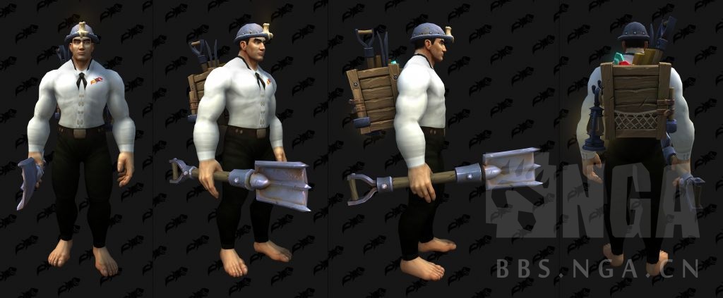 魔兽世界采矿专业装备外观