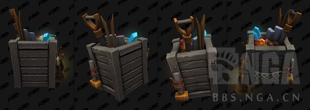 魔兽世界采矿专业装备外观