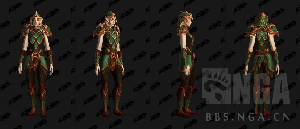 魔兽世界龙希尔战斗护甲外观一览