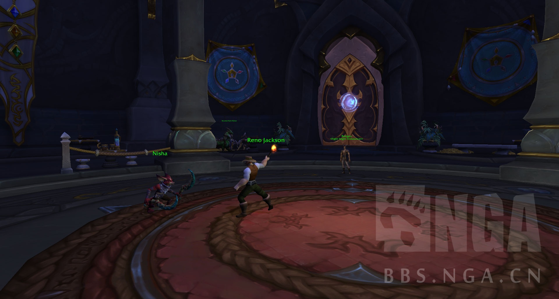 魔兽世界10.0搏击俱乐部怎么进