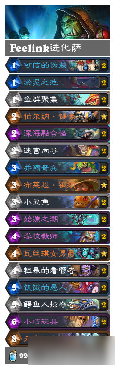 炉石传说2022新版本卡组最强推荐