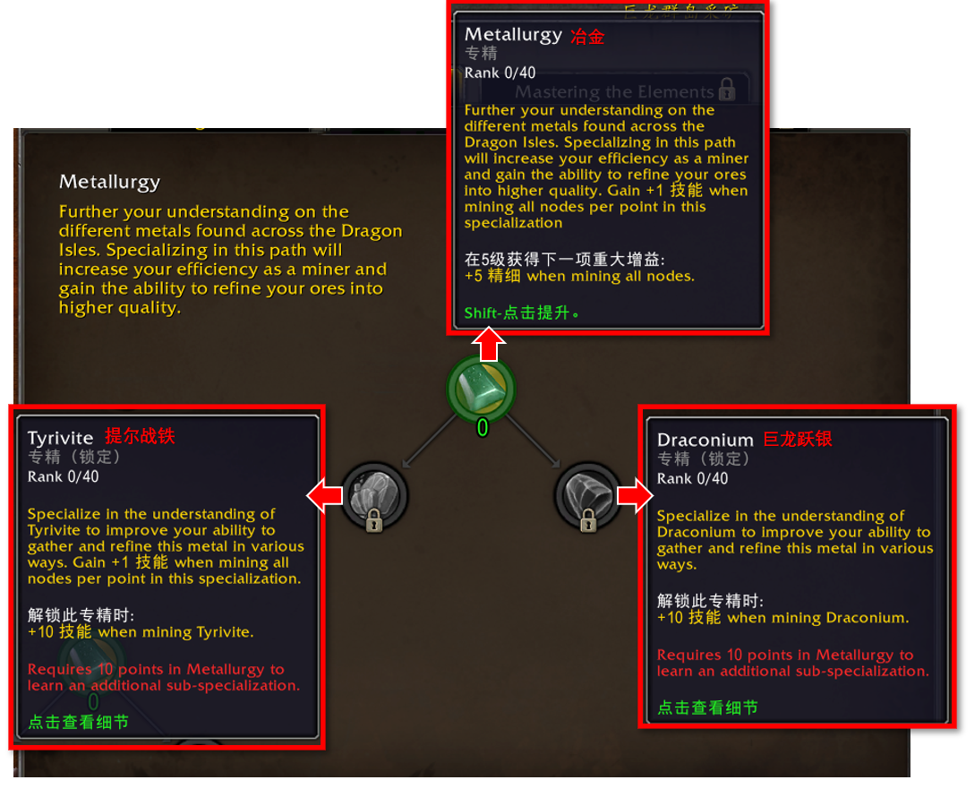 魔兽世界采矿专精天赋介绍