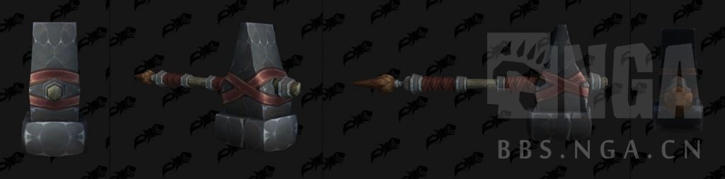 魔兽世界10.0半人马声望武器外观