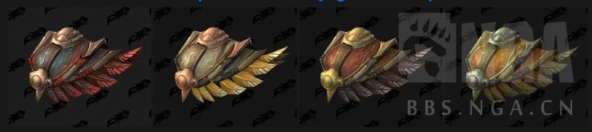 魔兽世界10.0半人马声望武器外观