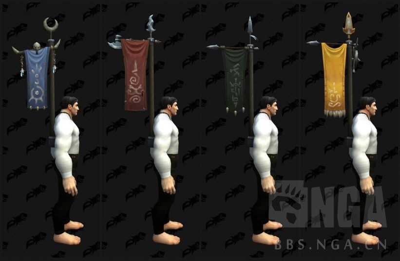 魔兽世界10.0半人马声望武器外观