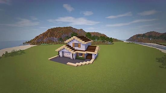 我的世界如何用指令建造别墅2026