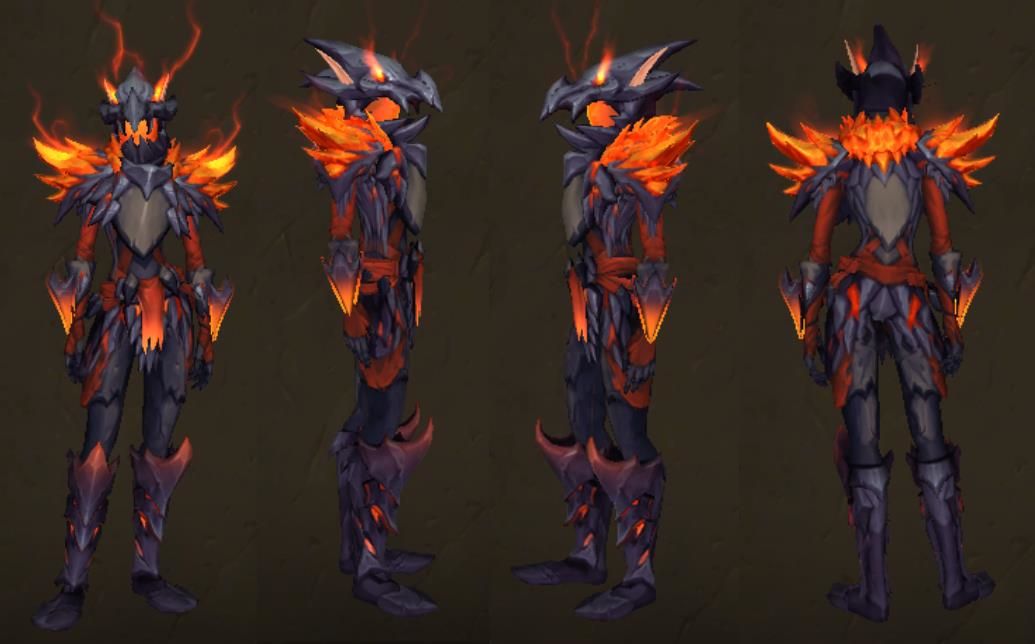 魔兽世界10.0第一赛季PVP套装外观