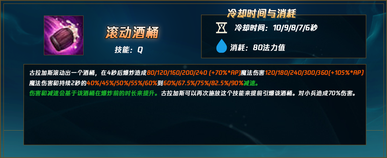 lol12.18中单酒桶怎么玩