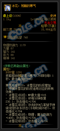 dnf巴卡妮装备有哪些