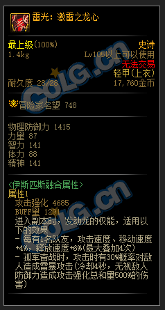 dnf巴卡妮装备有哪些