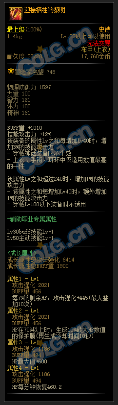 dnf巴卡妮装备有哪些