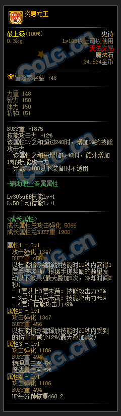 dnf巴卡妮装备有哪些