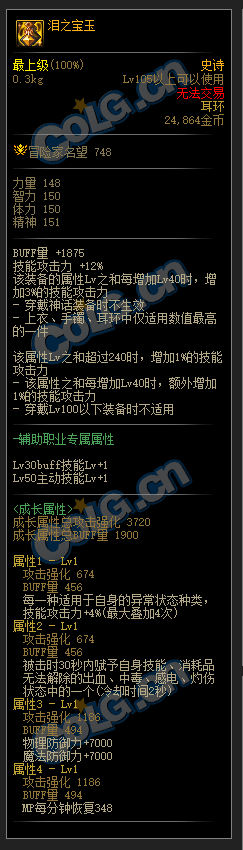 dnf巴卡妮装备有哪些