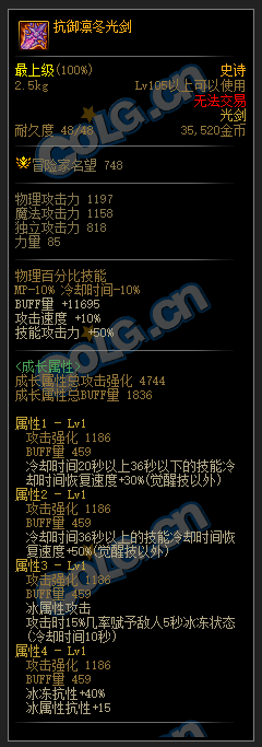 dnf巴卡妮装备有哪些