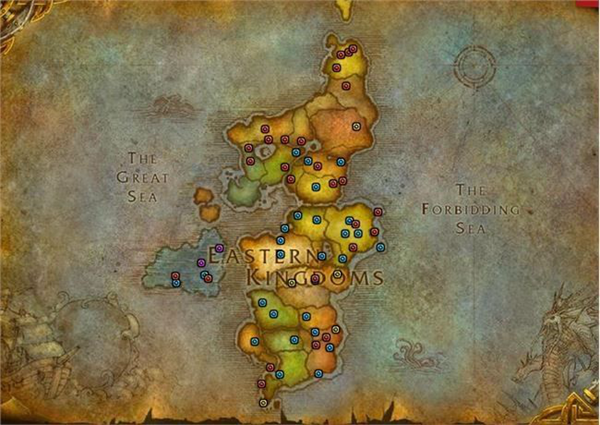 魔兽世界万圣节糖果位置