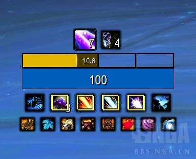 魔兽世界10.0传统4格wa