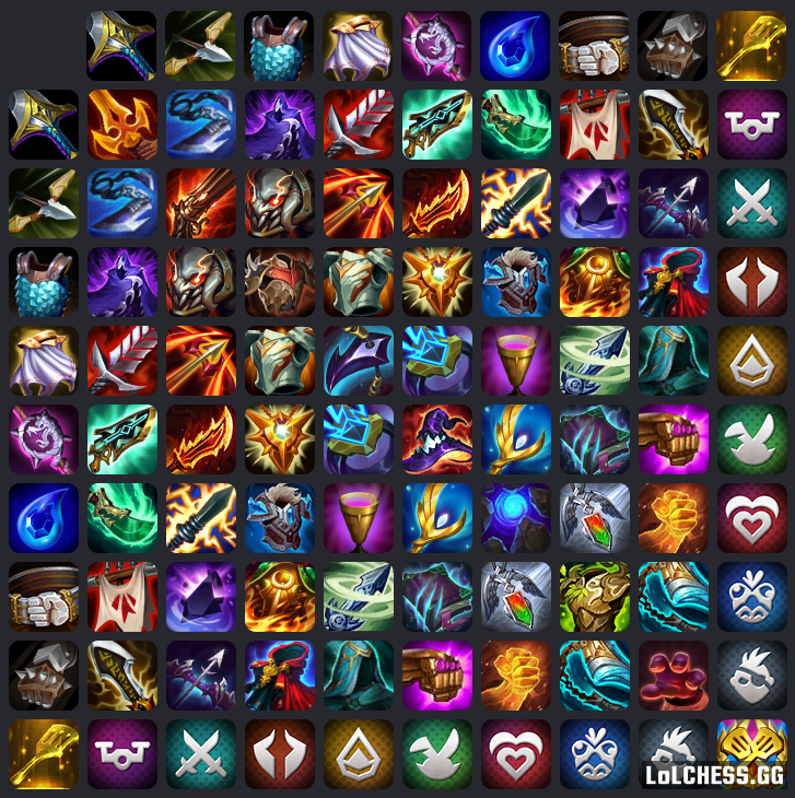 云顶之弈s8装备改动一览