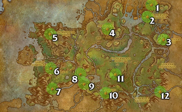 魔兽世界10.0全巨龙魔符收集攻略