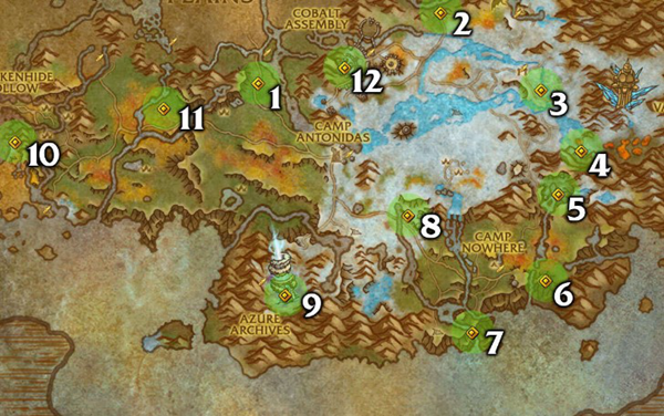 魔兽世界10.0全巨龙魔符收集攻略