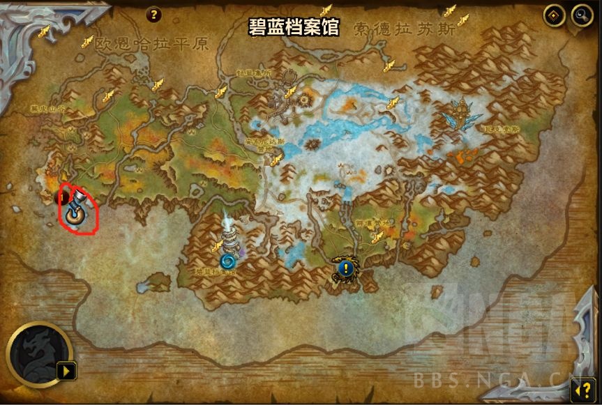 魔兽世界10.0​木桩在哪