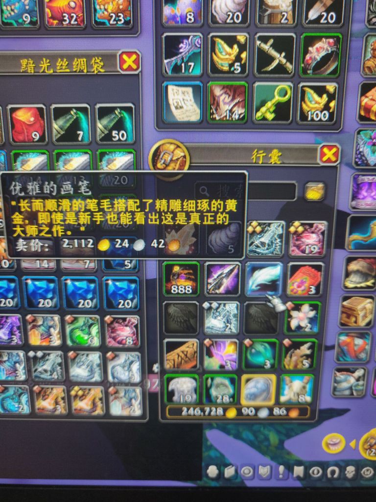 魔兽世界优雅的画笔有什么用