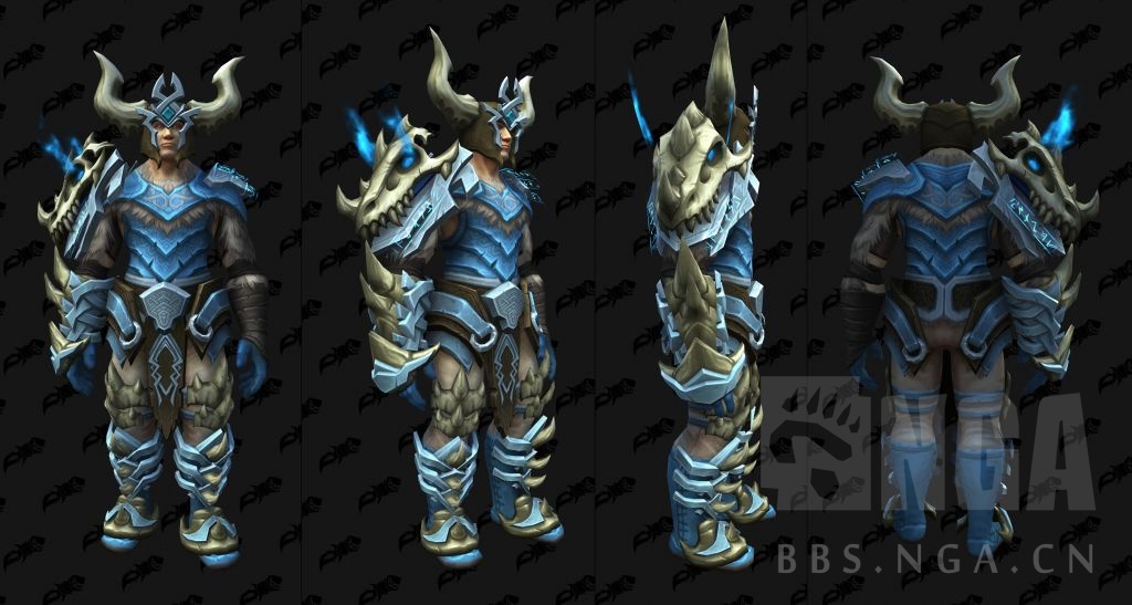 魔兽世界天定亡者套装新配色一览