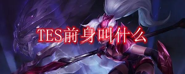TES前身叫什么