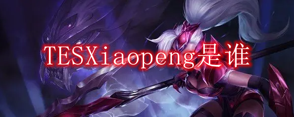 TESXiaopeng是谁