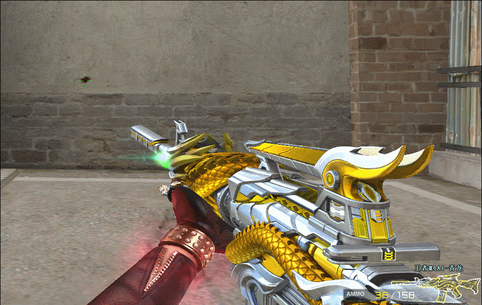 CF王者M4A1青龙外观