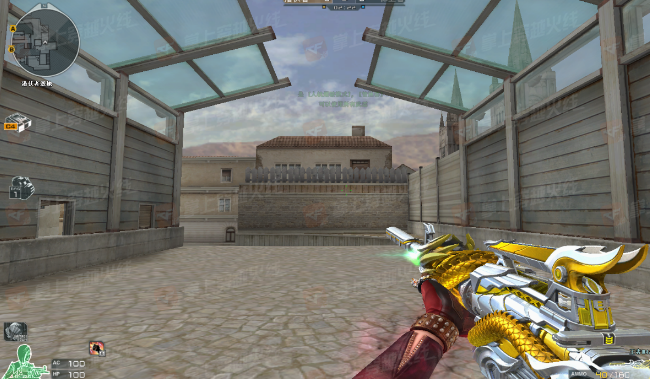 CF王者M4A1青龙外观