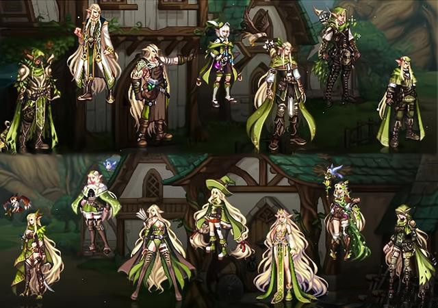 DNF精灵礼包时装外观