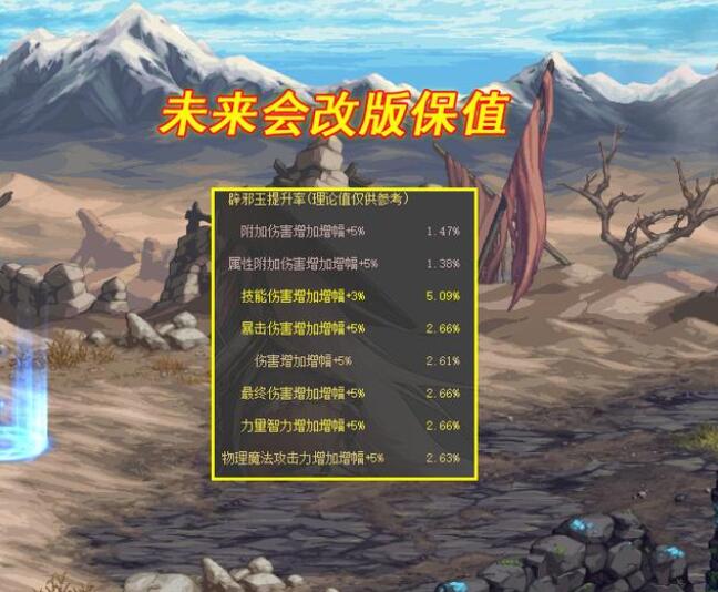 DNF110版本辟邪玉改版