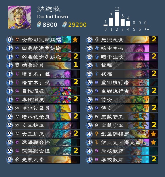 炉石传说6月t1卡组2022