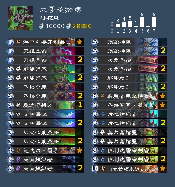 炉石传说10月平民卡组2022