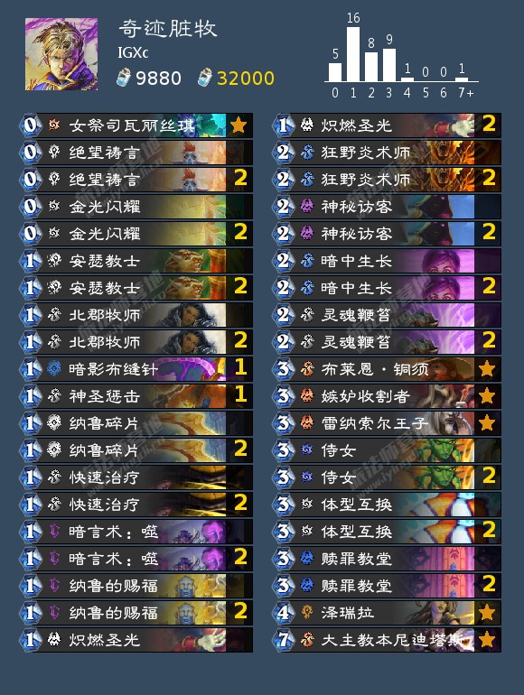 炉石传说11月高胜率卡组2022