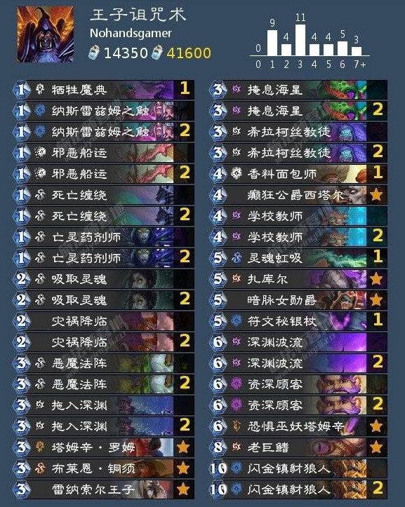 炉石传说2023术士最强卡组介绍