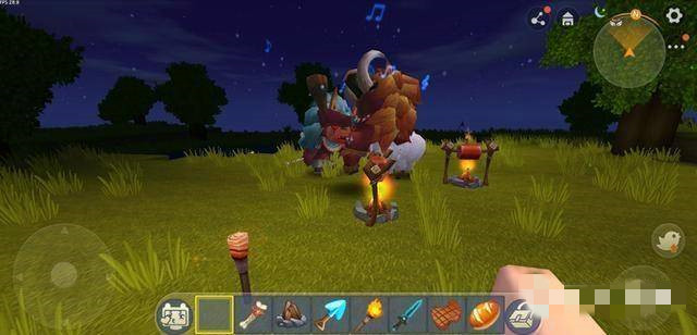 迷你世界中巫术骨锤如何训服野人2026年