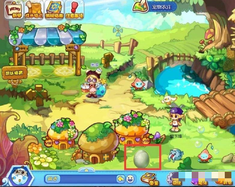 洛克王国遗落的蛋在哪里找到