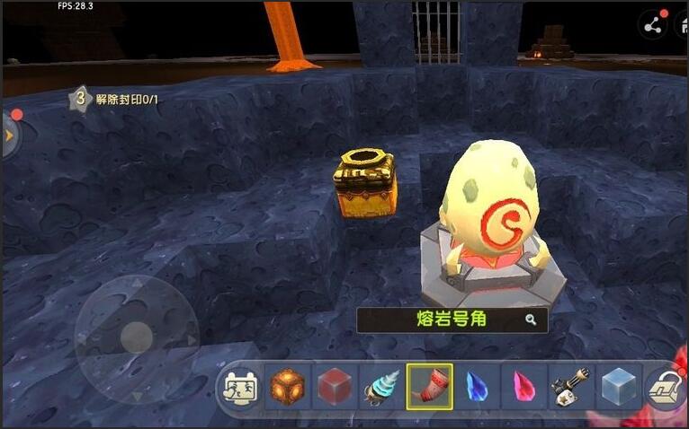 迷你世界中如何检查熔岩之石