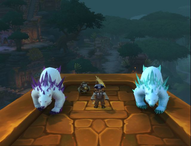 魔兽世界绿色雪暴熊怎么抓