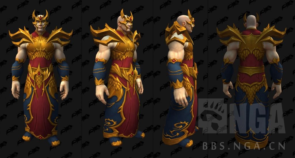 魔兽世界10.1龙希尔主题套装外观