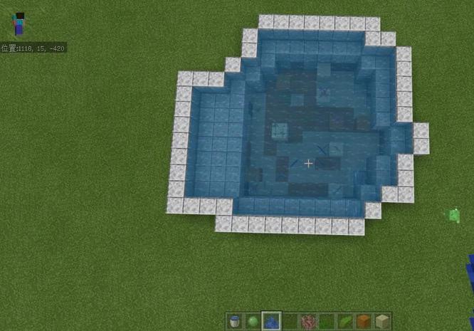 我的世界池塘教程