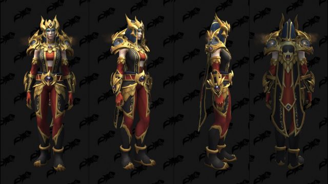 魔兽世界10.2唤魔师套装外观一览