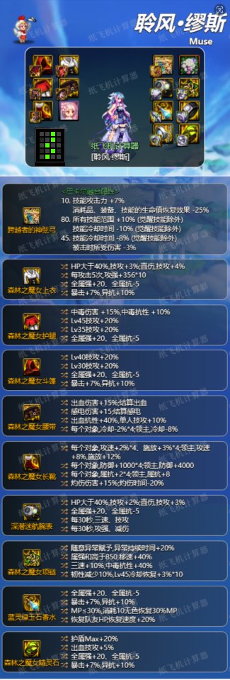 dnf缪斯神界版本毕业装备推荐