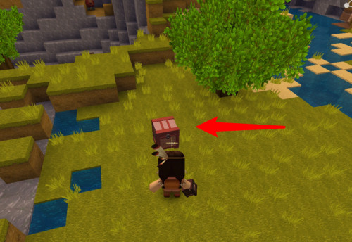 迷你世界野人伙伴怎么把东西放箱子里