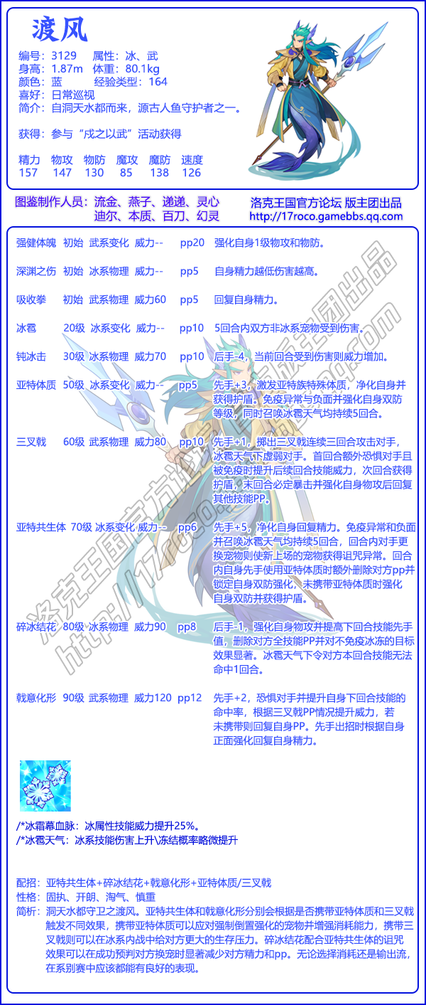 洛克王国亚特兰蒂斯之忆图鉴