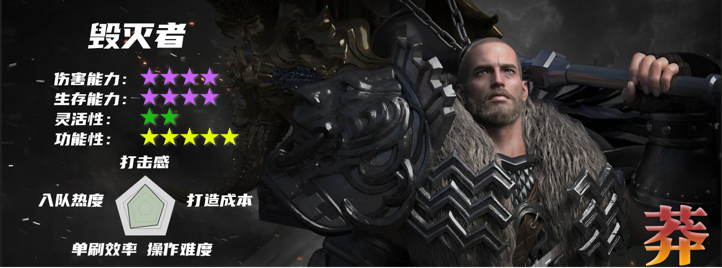 命运方舟战士选哪个职业