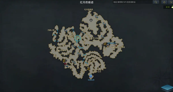 命运方舟红月荒地观景点在哪