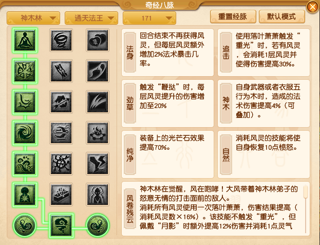 梦幻西游2023年10月大改神木林